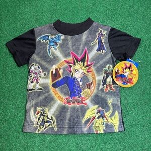 Vintage Yugioh 90s New With Tags Boys 4-5 Graphic Short Sleeve T Shirt